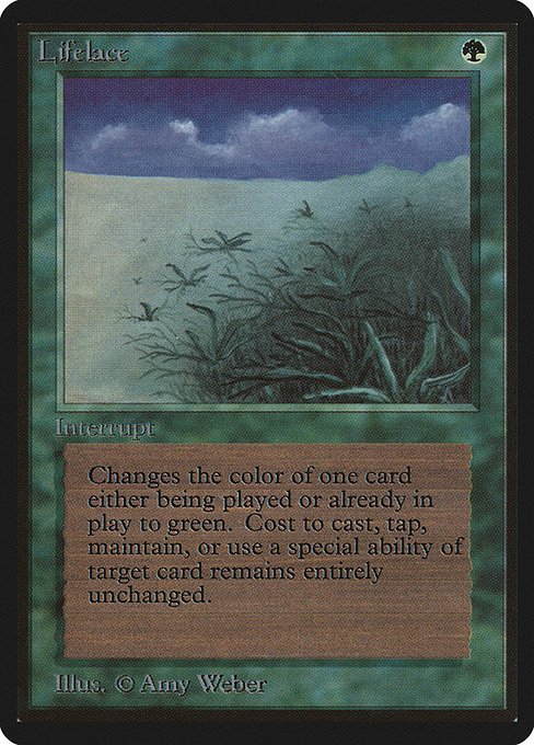 Lifelace MTG Karte kaufen - Limited Edition Beta - Englisch - TcG Love