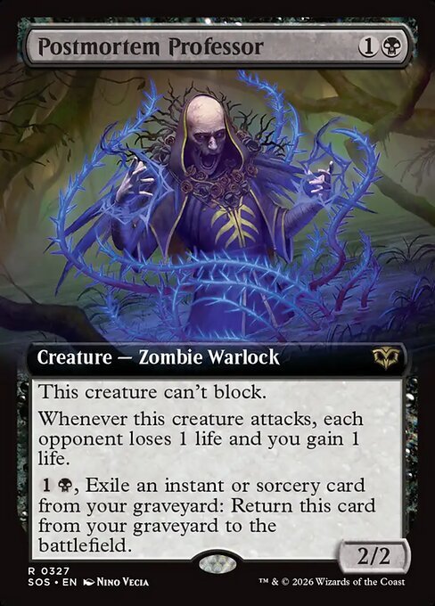 Postmortem Professor MTG Karte kaufen - Secrets of Strixhaven - Englisch - TcG Love