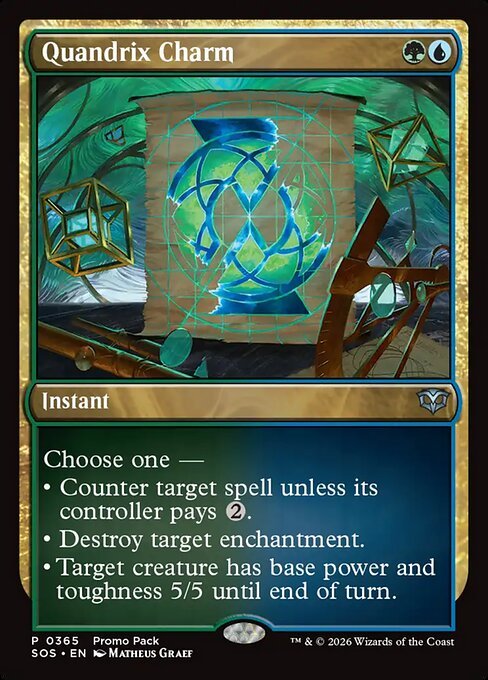 Quandrix Charm MTG Karte kaufen - Secrets of Strixhaven - Englisch - TcG Love