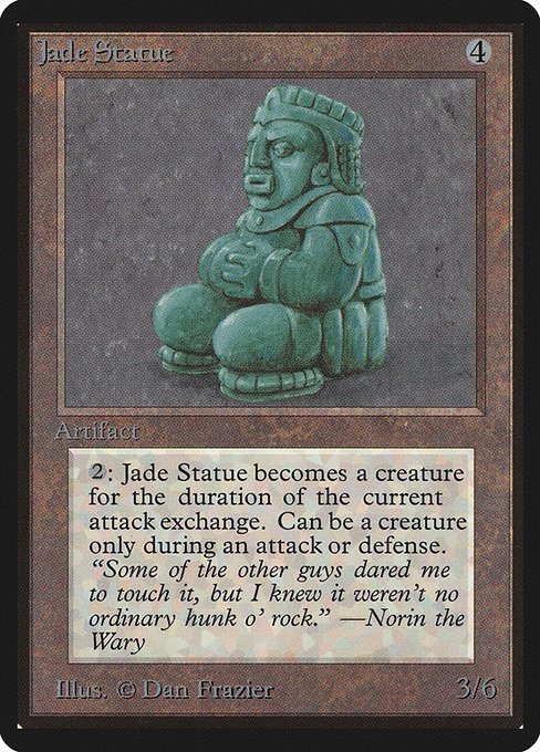Jade Statue MTG Karte kaufen - Limited Edition Beta - Englisch - TcG Love