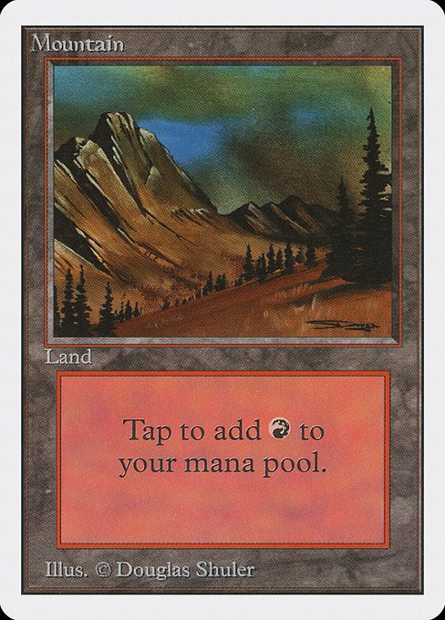 Mountain MTG Karte kaufen - Unlimited Edition - Englisch - TcG Love
