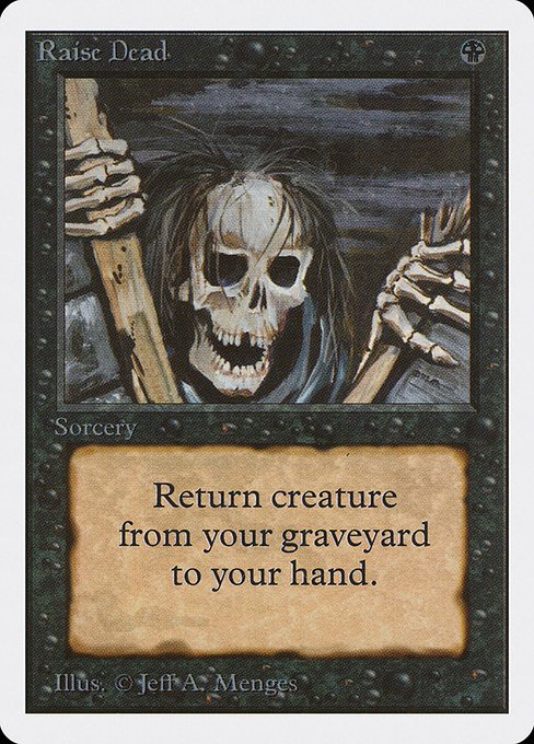 Raise Dead MTG Karte kaufen - Unlimited Edition - Englisch - TcG Love
