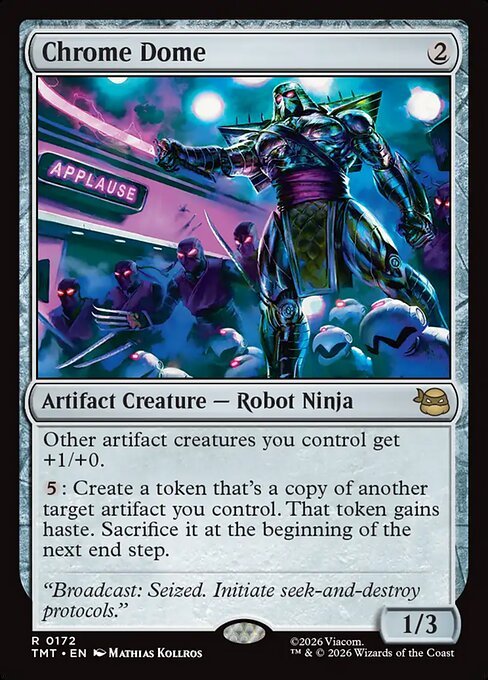 Chrome Dome MTG Karte kaufen - Teenage Mutant Ninja Turtles - Englisch - TcG Love