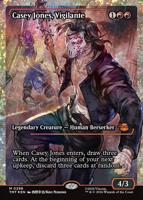 Casey Jones, Vigilante MTG Karte kaufen - Teenage Mutant Ninja Turtles - Englisch - TcG Love