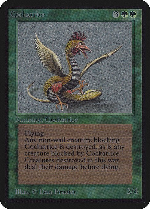 Cockatrice MTG Karte kaufen - Limited Edition Alpha - Englisch - TcG Love