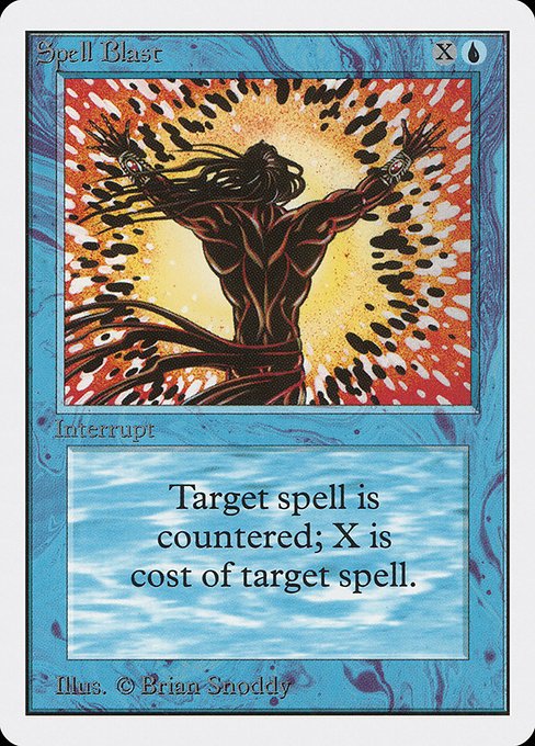 Spell Blast MTG Karte kaufen - Unlimited Edition - Englisch - TcG Love