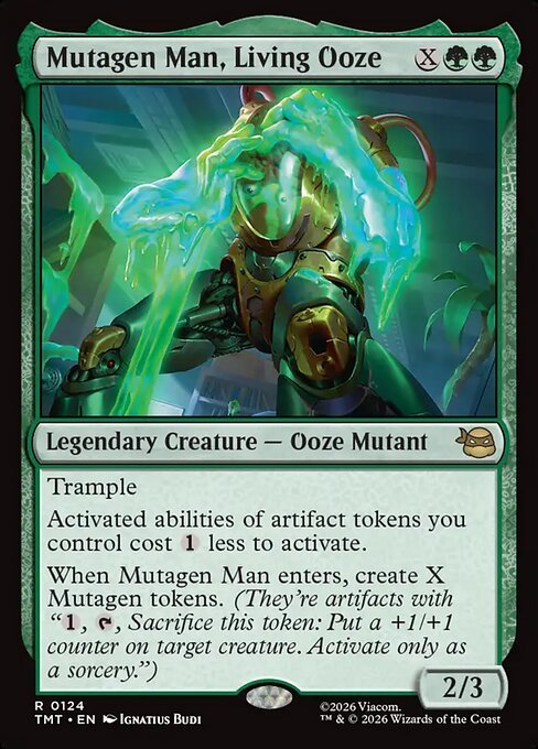 Mutagen Man, Living Ooze MTG Karte kaufen - Teenage Mutant Ninja Turtles - Englisch - TcG Love