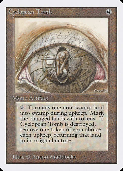 Cyclopean Tomb MTG Karte kaufen - Unlimited Edition - Englisch - TcG Love
