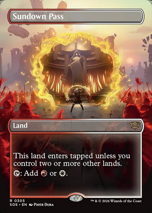Sundown Pass MTG Karte kaufen - Secrets of Strixhaven - Englisch - TcG Love
