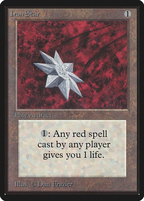 Iron Star MTG Karte kaufen - Limited Edition Beta - Englisch - TcG Love