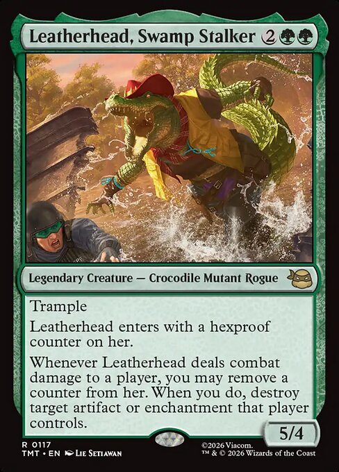 Leatherhead, Swamp Stalker MTG Karte kaufen - Teenage Mutant Ninja Turtles - Englisch - TcG Love