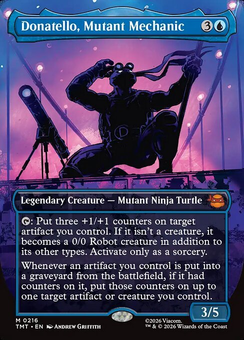 Donatello, Mutant Mechanic MTG Karte kaufen - Teenage Mutant Ninja Turtles - Englisch - TcG Love