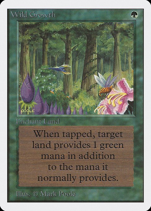 Wild Growth MTG Karte kaufen - Unlimited Edition - Englisch - TcG Love