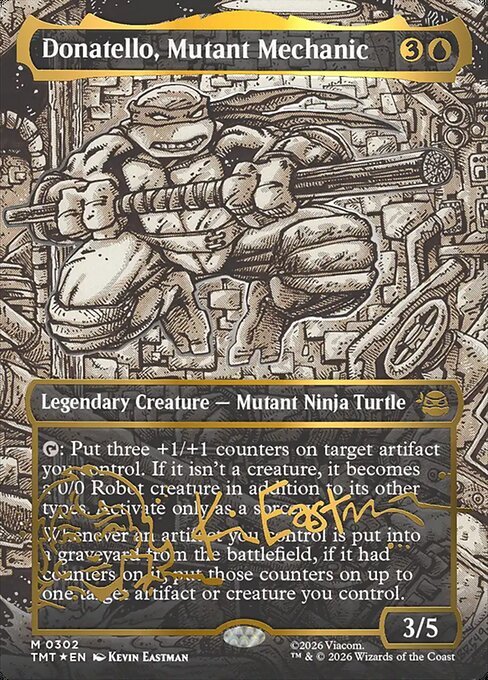Donatello, Mutant Mechanic MTG Karte kaufen - Teenage Mutant Ninja Turtles - Englisch - TcG Love