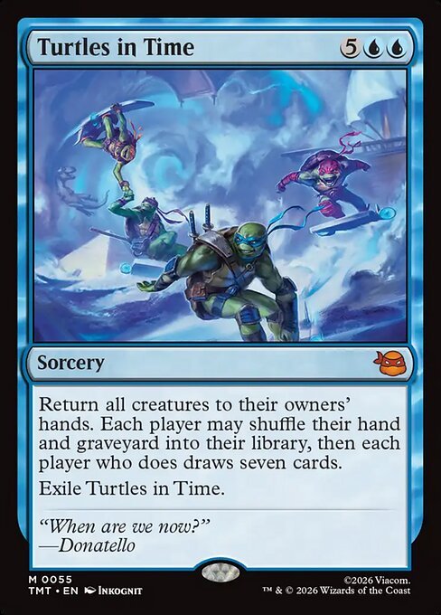 Turtles in Time MTG Karte kaufen - Teenage Mutant Ninja Turtles - Englisch - TcG Love