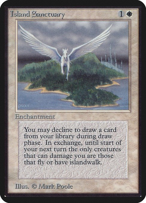 Island Sanctuary MTG Karte kaufen - Limited Edition Alpha - Englisch - TcG Love