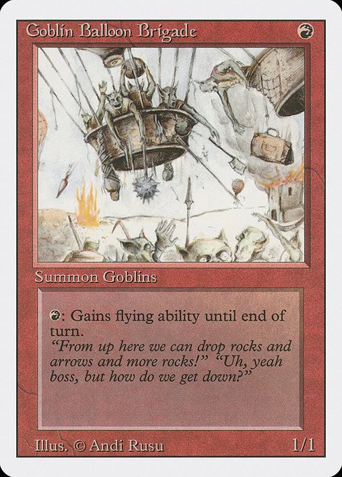 Goblin Balloon Brigade MTG Karte kaufen - Revised Edition - Englisch - TcG Love