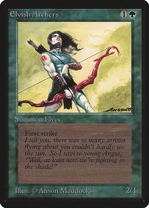 Elvish Archers MTG Karte kaufen - Limited Edition Beta - Englisch - TcG Love