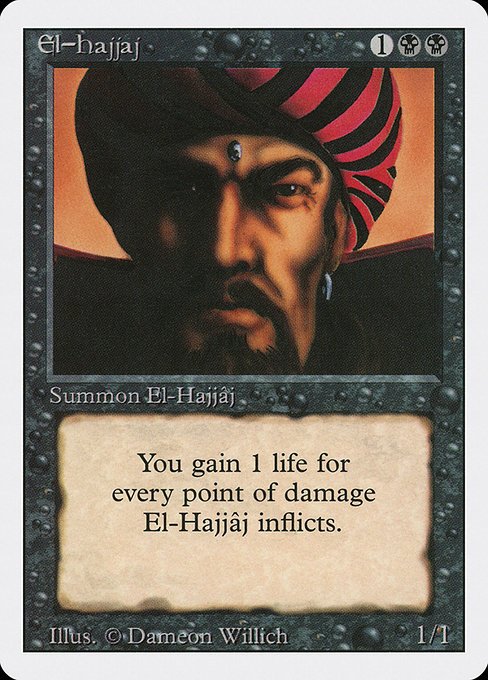 El-Hajjâj MTG Karte kaufen - Revised Edition - Englisch - TcG Love