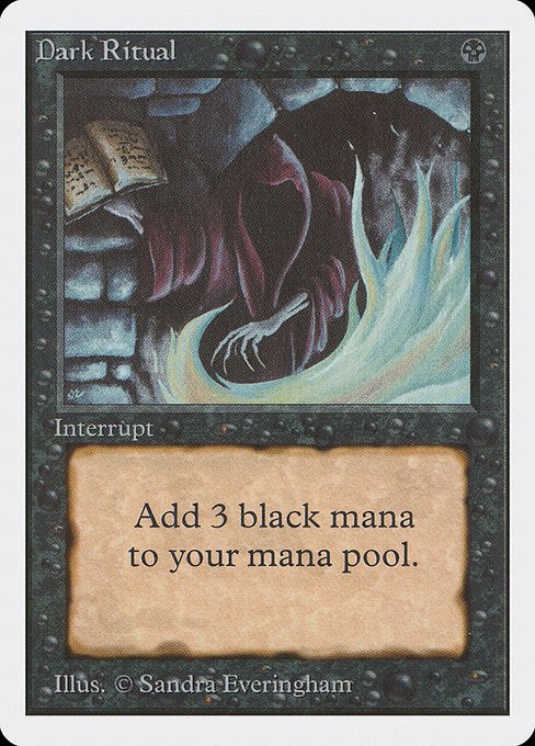 Dark Ritual MTG Karte kaufen - Unlimited Edition - Englisch - TcG Love