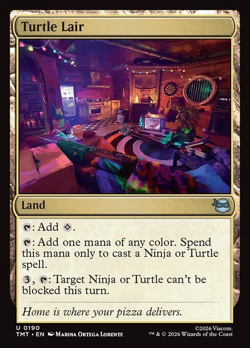 Turtle Lair MTG Karte kaufen - Teenage Mutant Ninja Turtles - Englisch - TcG Love