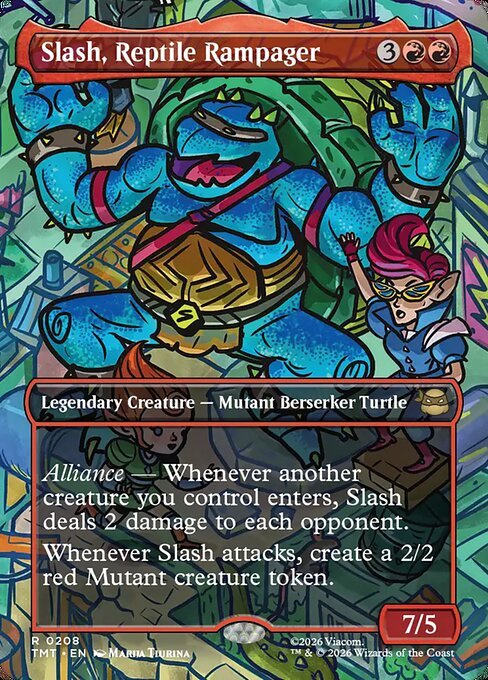 Slash, Reptile Rampager MTG Karte kaufen - Teenage Mutant Ninja Turtles - Englisch - TcG Love