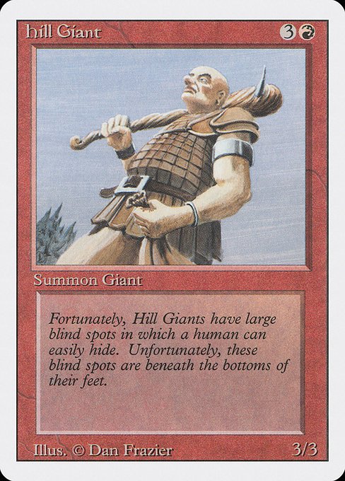 Hill Giant MTG Karte kaufen - Revised Edition - Englisch - TcG Love