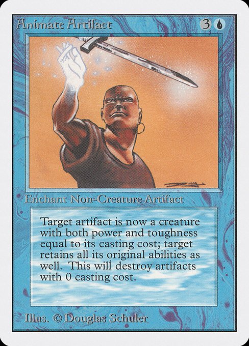 Animate Artifact MTG Karte kaufen - Unlimited Edition - Englisch - TcG Love