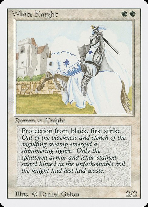 White Knight MTG Karte kaufen - Revised Edition - Englisch - TcG Love