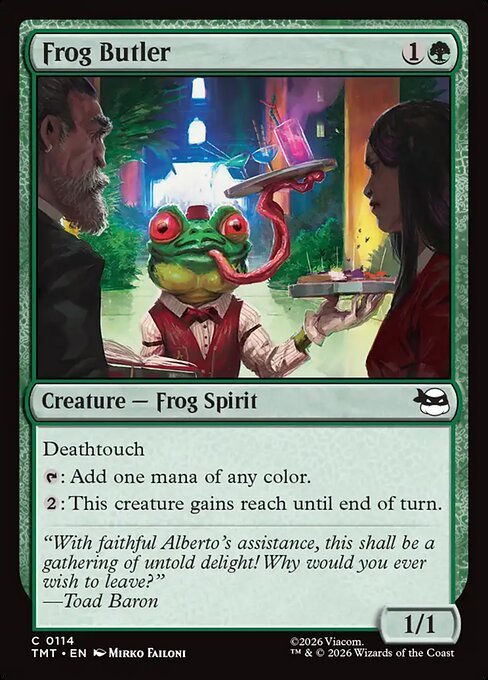 Frog Butler MTG Karte kaufen - Teenage Mutant Ninja Turtles - Englisch - TcG Love