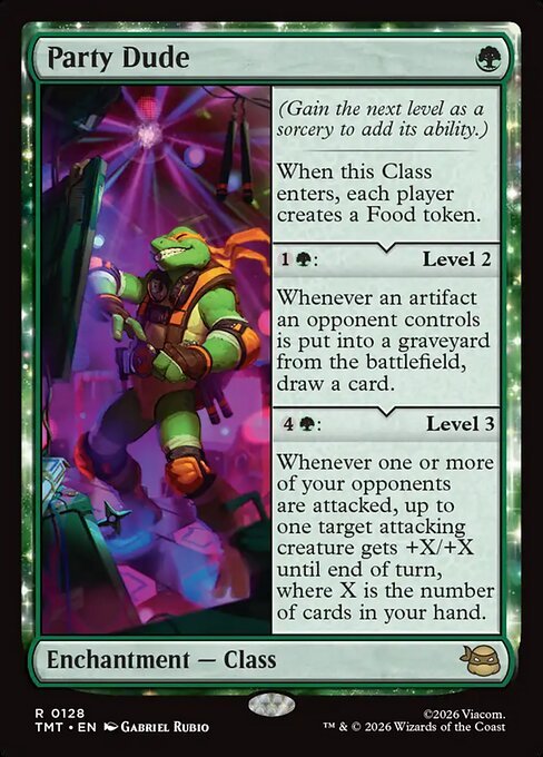 Party Dude MTG Karte kaufen - Teenage Mutant Ninja Turtles - Englisch - TcG Love