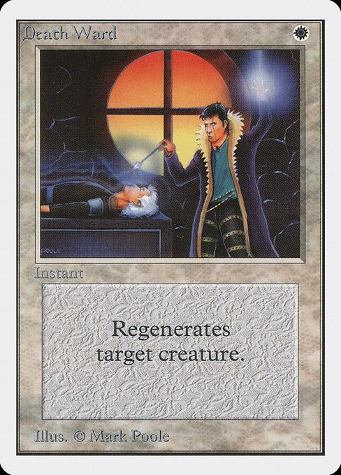 Death Ward MTG Karte kaufen - Unlimited Edition - Englisch - TcG Love