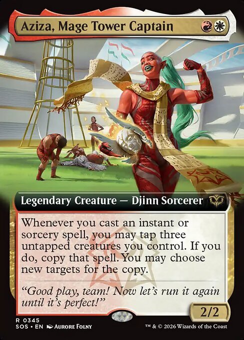 Aziza, Mage Tower Captain MTG Karte kaufen - Secrets of Strixhaven - Englisch - TcG Love