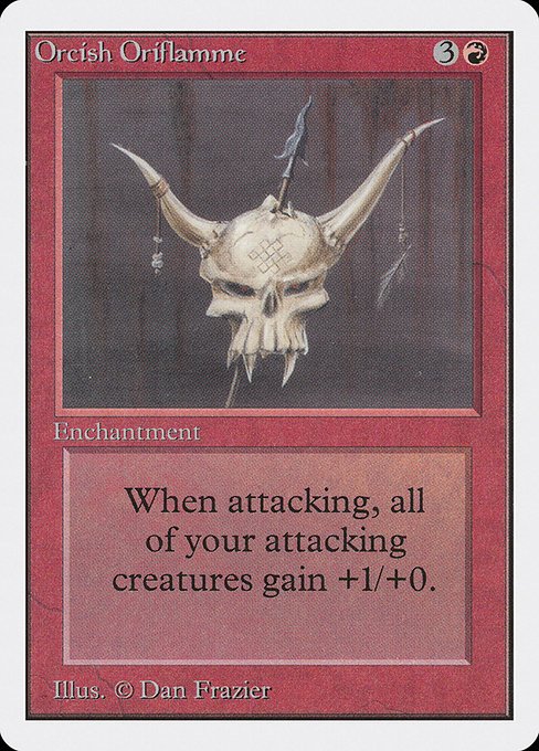 Orcish Oriflamme MTG Karte kaufen - Unlimited Edition - Englisch - TcG Love