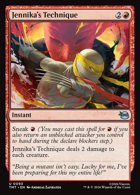 Jennika's Technique MTG Karte kaufen - Teenage Mutant Ninja Turtles - Englisch - TcG Love