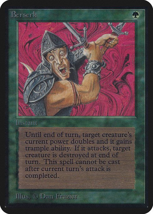 Berserk MTG Karte kaufen - Limited Edition Alpha - Englisch - TcG Love