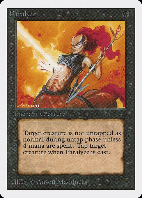 Paralyze MTG Karte kaufen - Unlimited Edition - Englisch - TcG Love