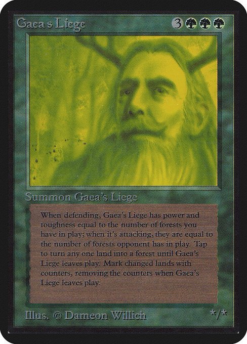 Gaea's Liege MTG Karte kaufen - Limited Edition Alpha - Englisch - TcG Love
