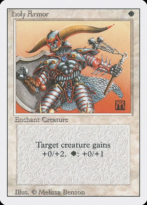 Holy Armor MTG Karte kaufen - Revised Edition - Englisch - TcG Love