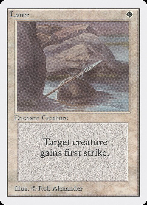 Lance MTG Karte kaufen - Unlimited Edition - Englisch - TcG Love