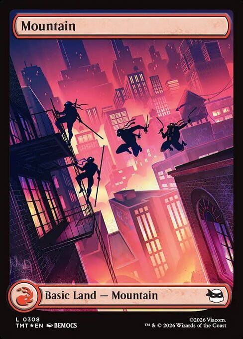 Mountain MTG Karte kaufen - Teenage Mutant Ninja Turtles - Englisch - TcG Love