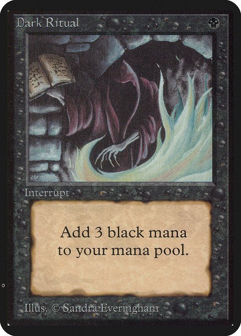 Dark Ritual MTG Karte kaufen - Limited Edition Alpha - Englisch - TcG Love