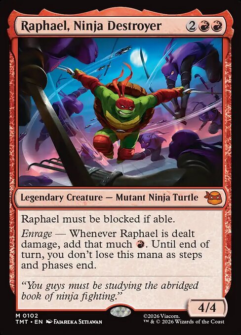 Raphael, Ninja Destroyer MTG Karte kaufen - Teenage Mutant Ninja Turtles - Englisch - TcG Love