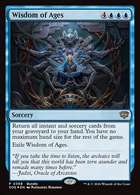 Wisdom of Ages MTG Karte kaufen - Secrets of Strixhaven - Englisch - TcG Love