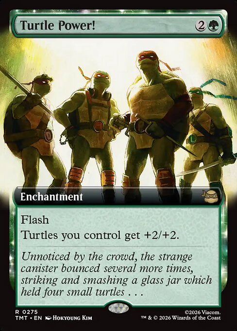 Turtle Power! MTG Karte kaufen - Teenage Mutant Ninja Turtles - Englisch - TcG Love