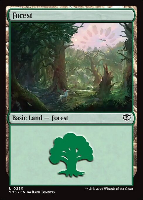 Forest MTG Karte kaufen - Secrets of Strixhaven - Englisch - TcG Love