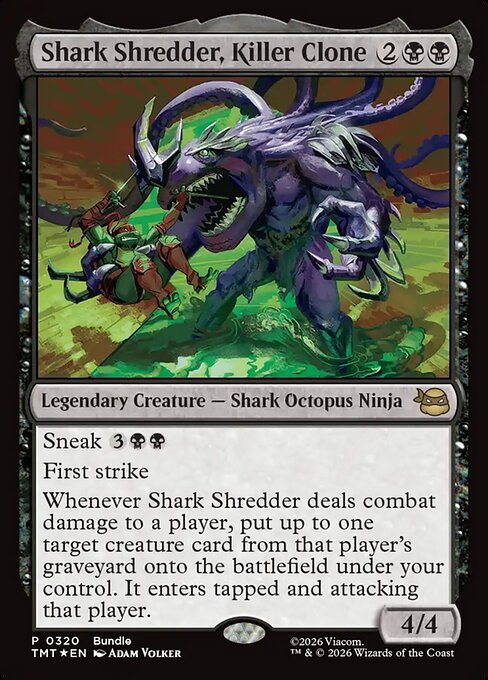 Shark Shredder, Killer Clone MTG Karte kaufen - Teenage Mutant Ninja Turtles - Englisch - TcG Love