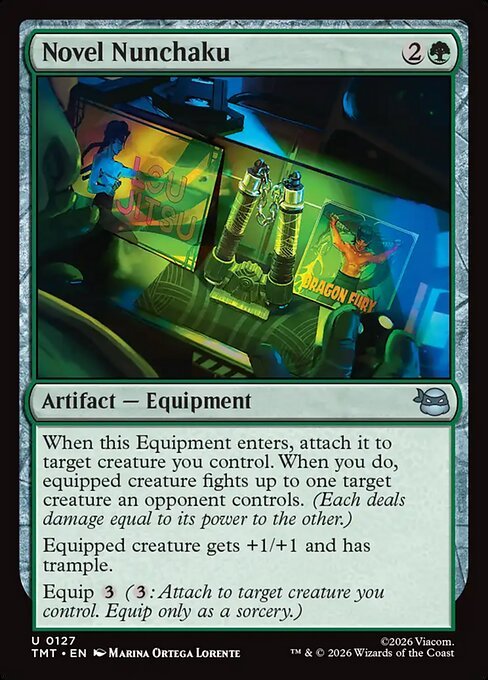 Novel Nunchaku MTG Karte kaufen - Teenage Mutant Ninja Turtles - Englisch - TcG Love
