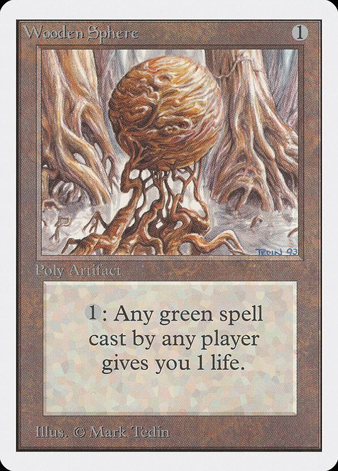 Wooden Sphere MTG Karte kaufen - Unlimited Edition - Englisch - TcG Love