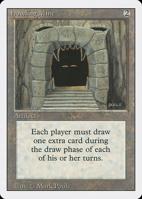 Howling Mine MTG Karte kaufen - Revised Edition - Englisch - TcG Love